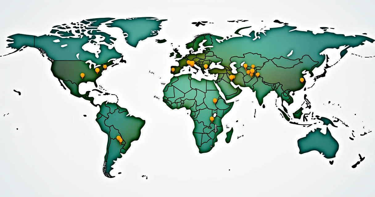 Mapa de imóveis organizados por clustering com cores por faixa de desconto 