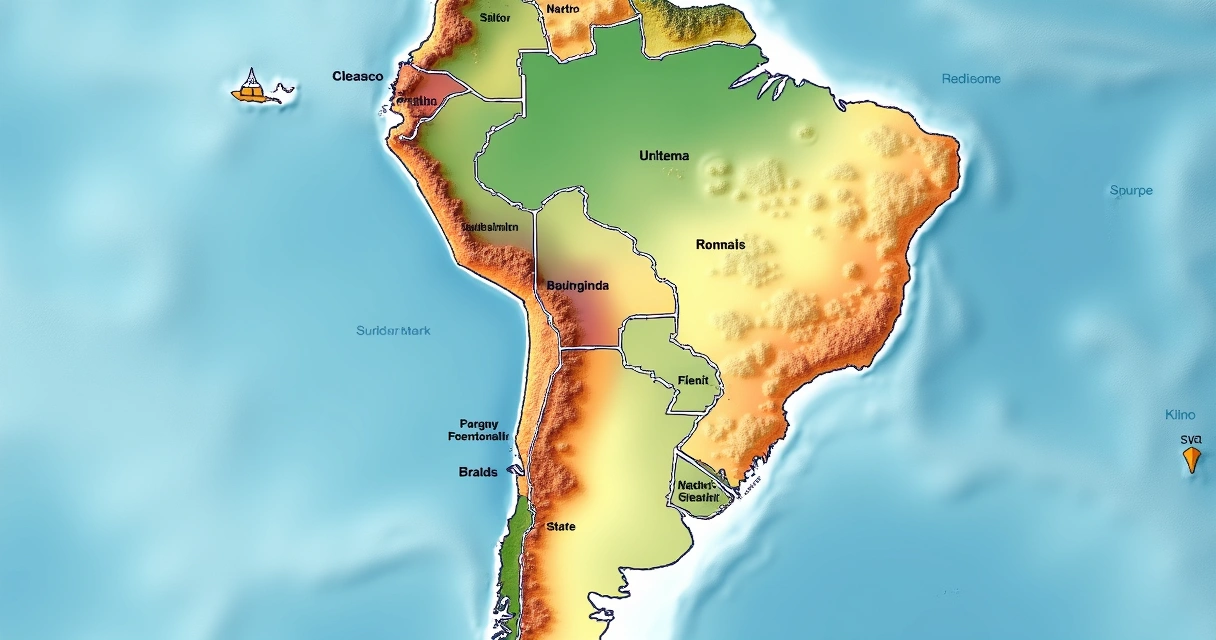 Mapa do Brasil com faixas de custos de casas de praia marcadas por cores diferentes 
