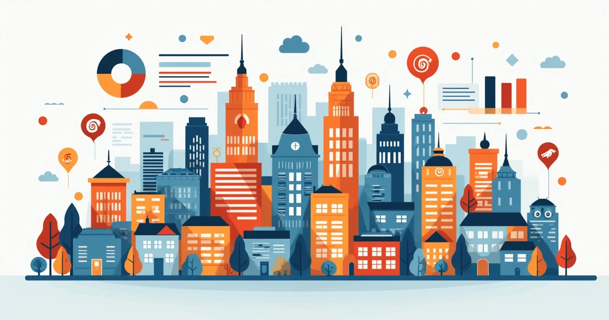 Mapa estratégico de campanha local com áreas marcadas 