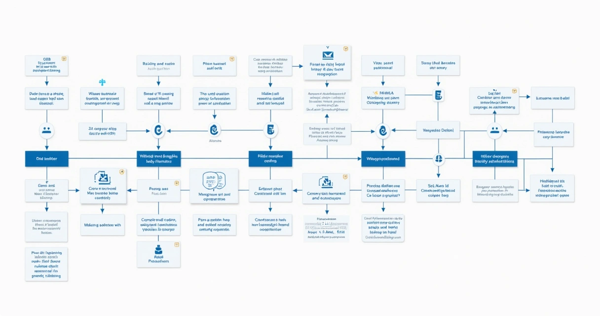 Fluxograma de criação de fluxo automatizado do LinkedIn para B2B.