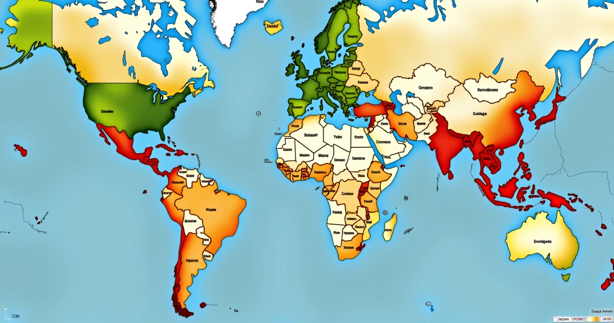 Mapa do Brasil com clusters de imóveis de leilão, por região e faixa de desconto. 