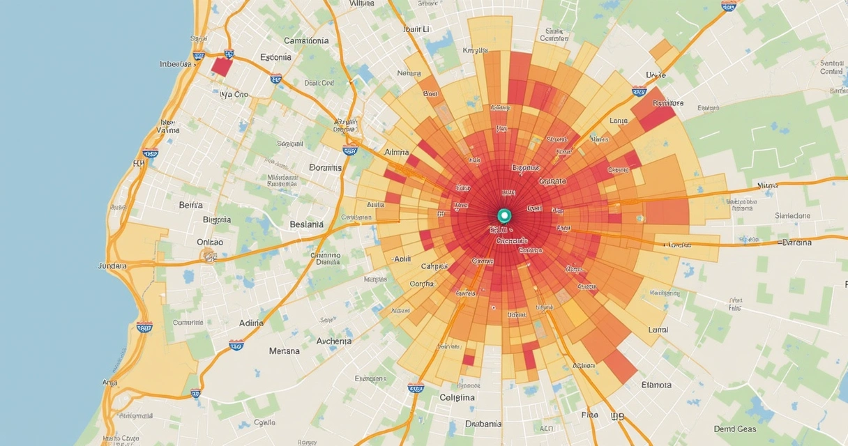 Mapa com clusters de imóveis em leilão por São Paulo, coloridos por faixa de desconto