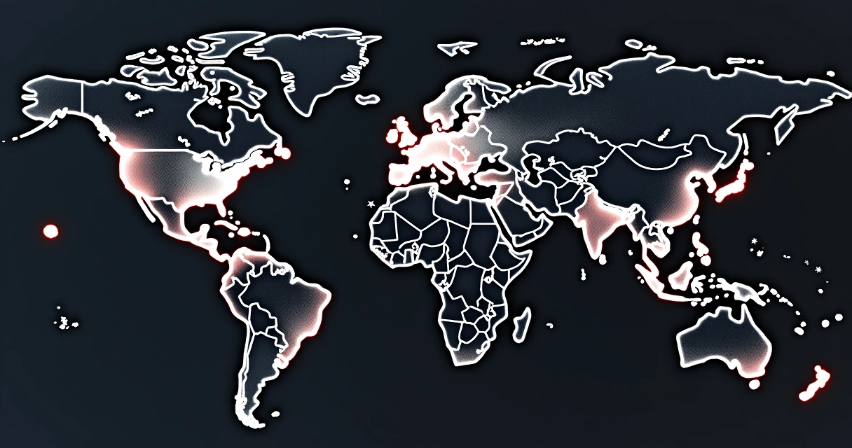Fluxo mostrando diferentes ações do usuário em um aplicativo de mensagens 