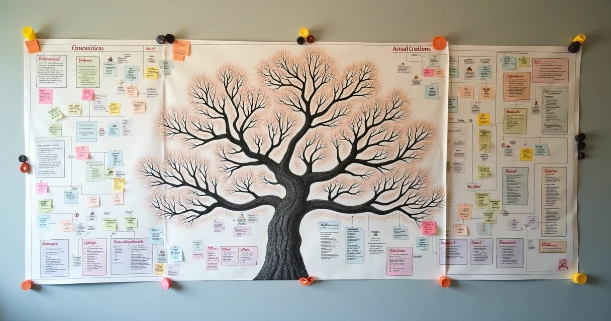 Mapa de padrões transgeracionais em empresa pequena 