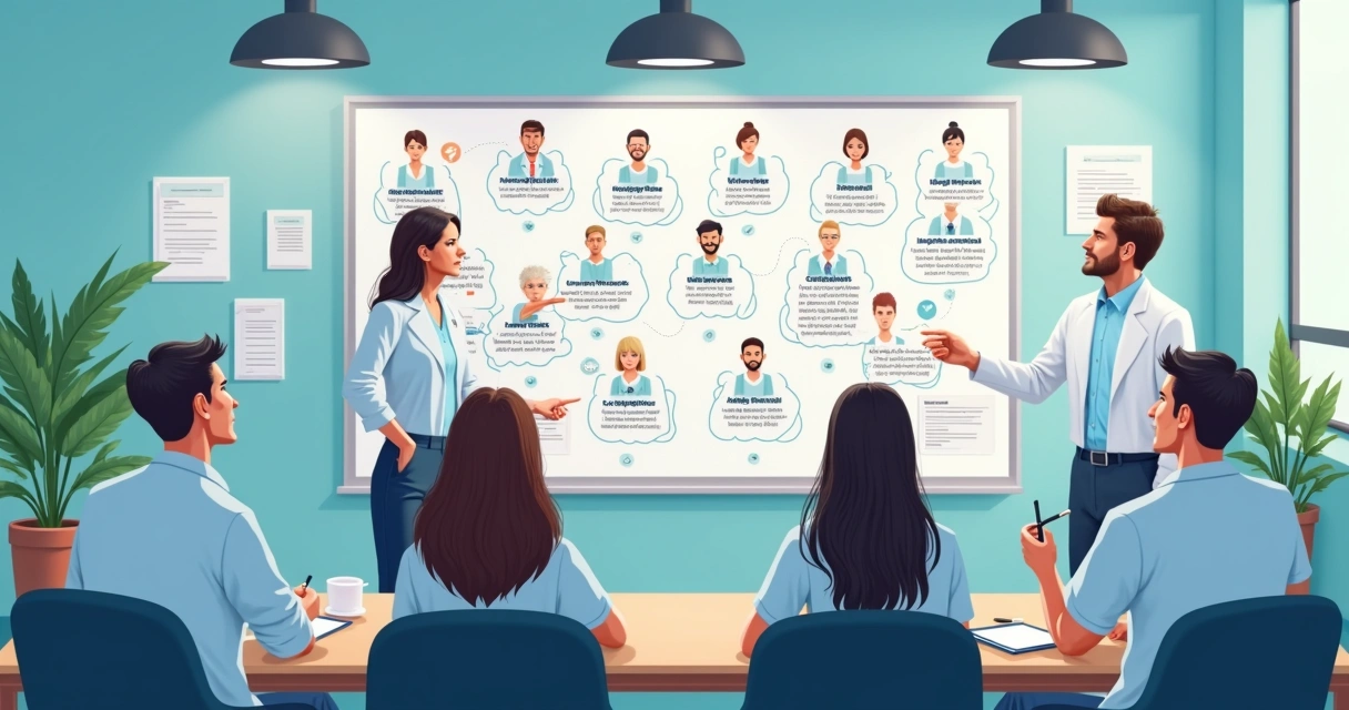 Mapa visual de persona para clínicas odontológicas 