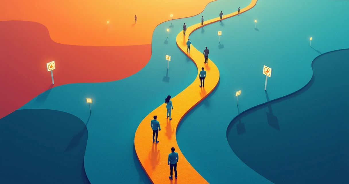 Diagrama mostrando trilha do processo de decisão de compra. 