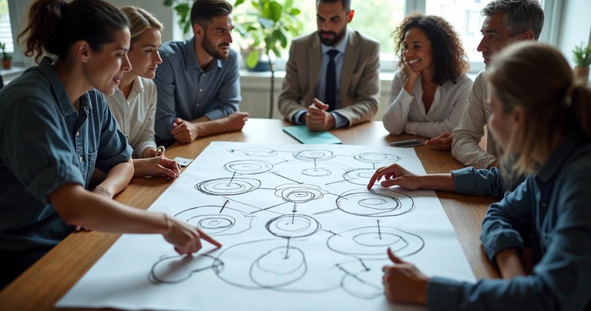 Mapeamento de relações entre pessoas em uma empresa