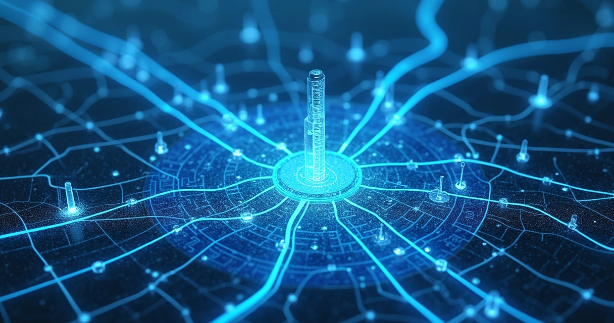 Mapa com regiões selecionadas para segmentação geográfica de anúncios dentários 