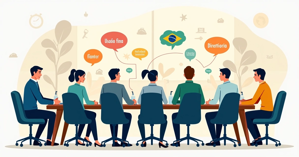 Stakeholders apontados em organograma empresarial 