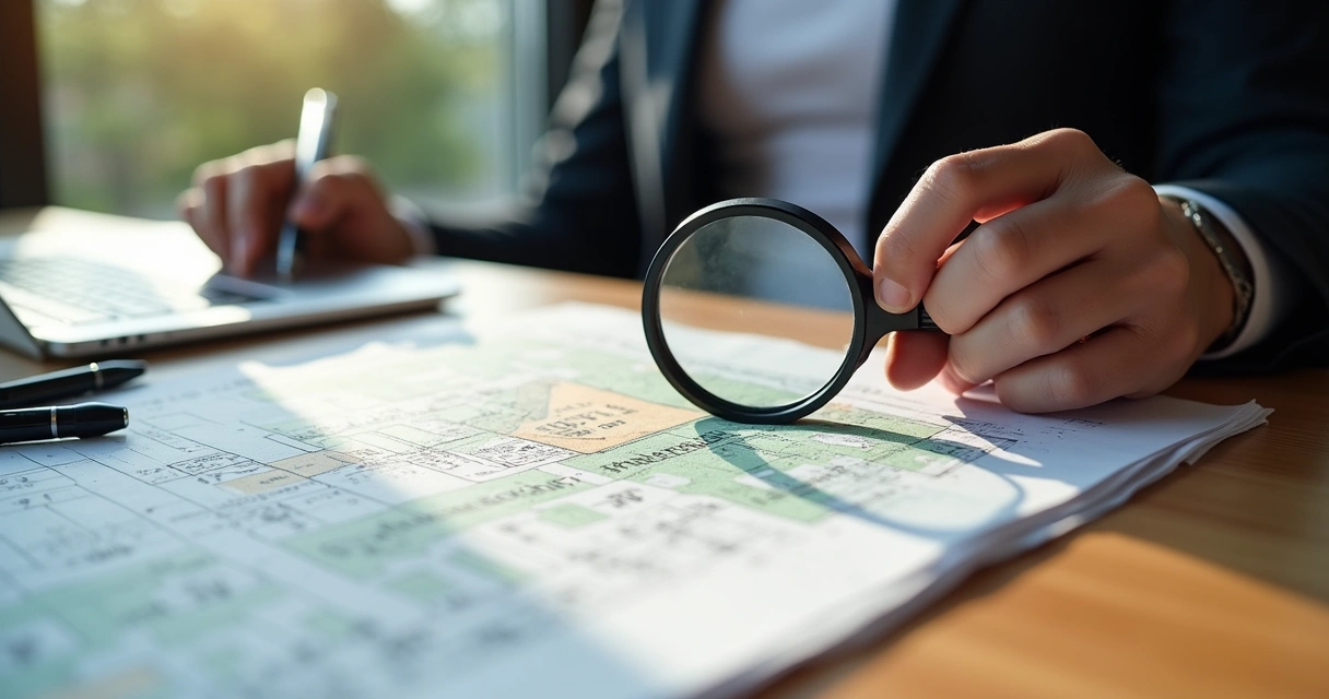 Mapas e documentos para avaliação de imóvel por engenheiro 