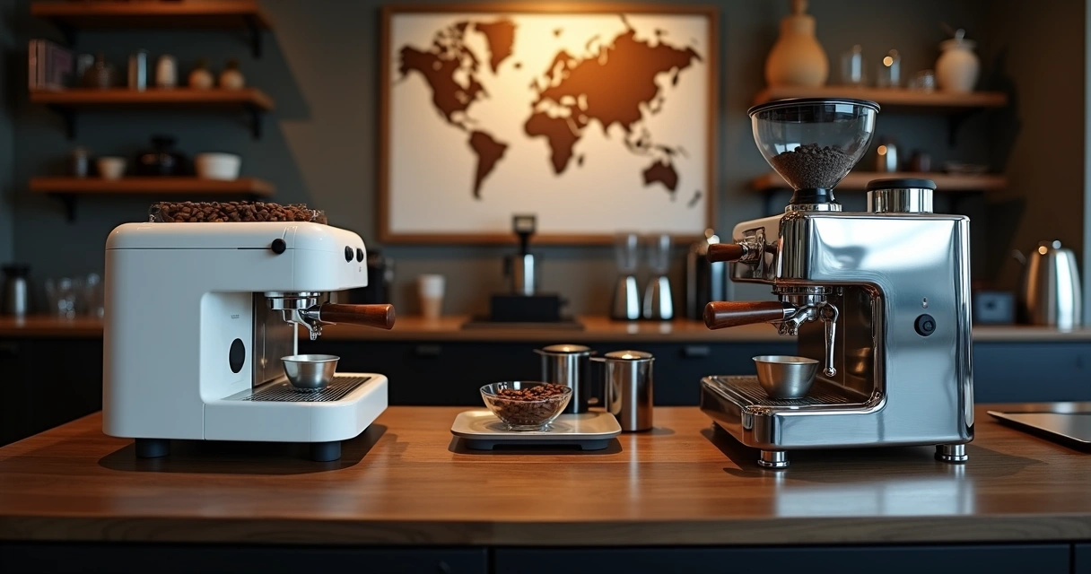 Equipamentos de espresso chineses vs italianos: guia de compra 2024