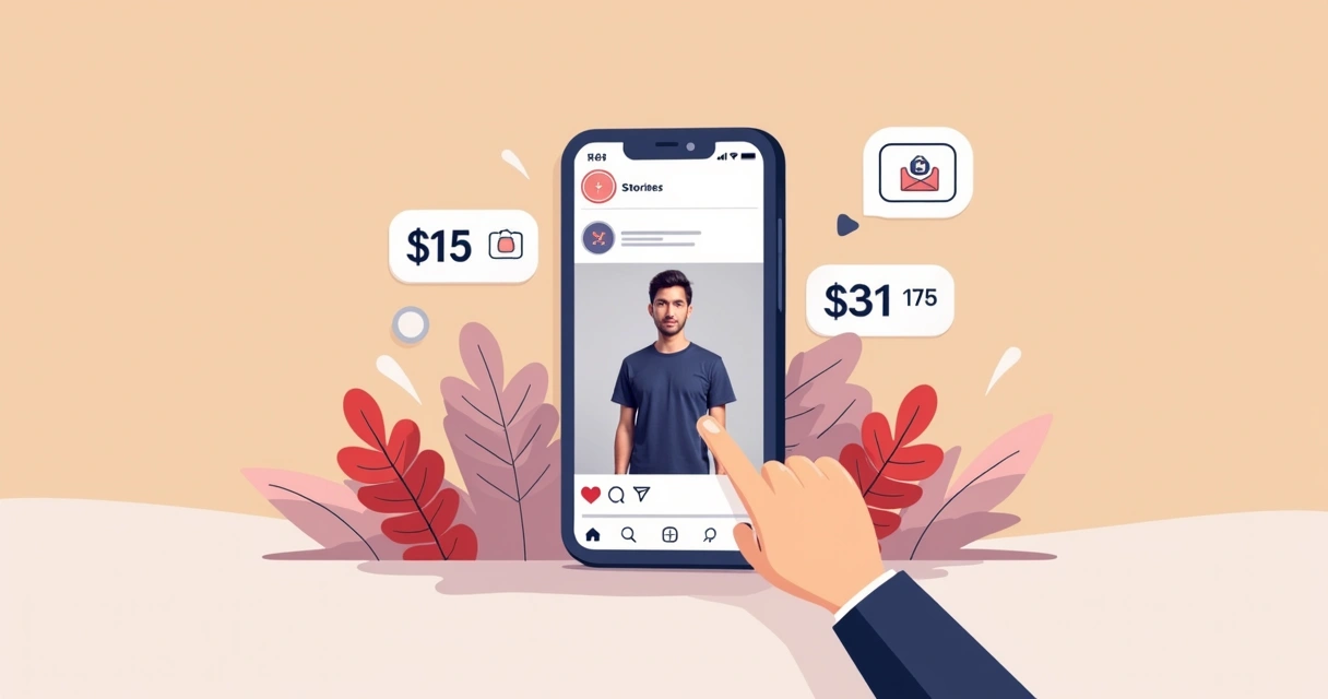 Marcação de produtos em post do Instagram 