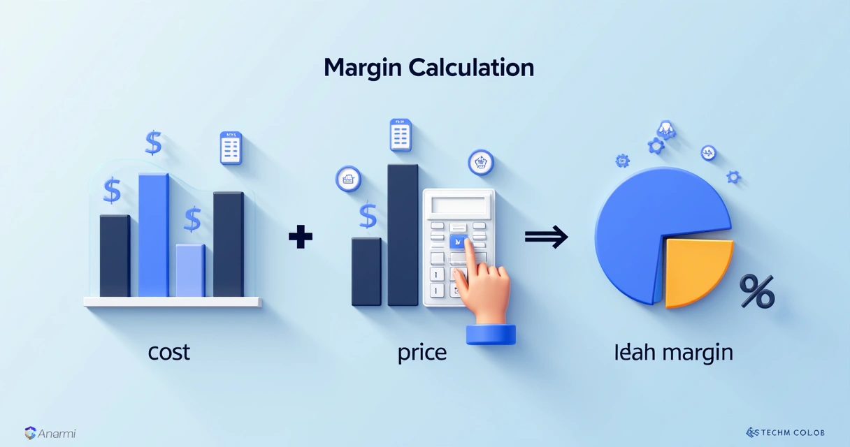 Como calcular a margem ideal para revendedor sem comprometer operação Cálculo de margem de revenda de software com exemplos numéricos