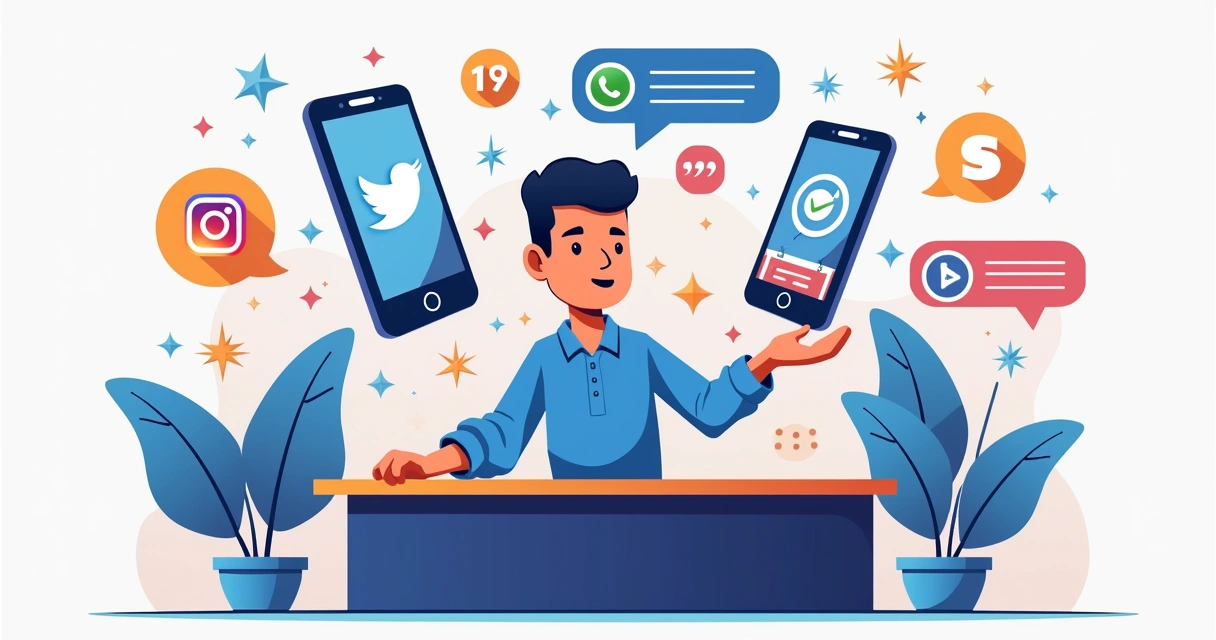 Divulgação de assistência técnica de celular nas redes sociais 