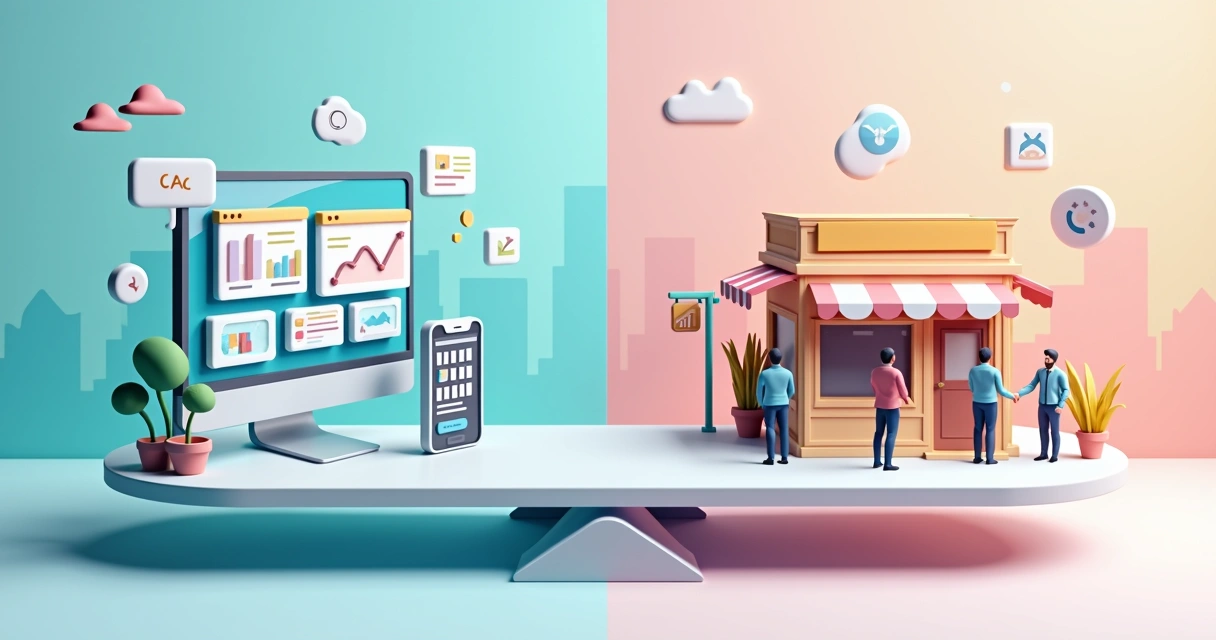 Marketing digital ou parcerias locais: o que traz mais clientes?