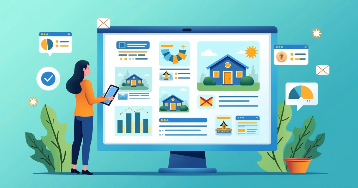 Campanha digital para marketing imobiliário 