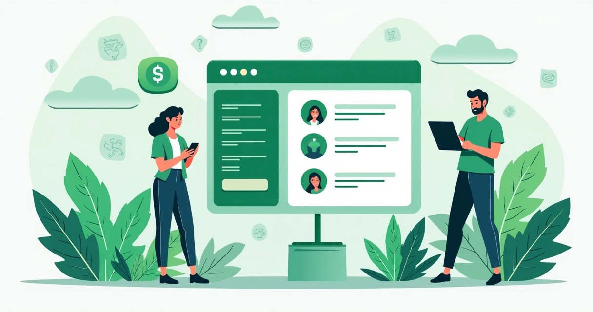 Marketplace digital exibindo controle de repasses e saldos 