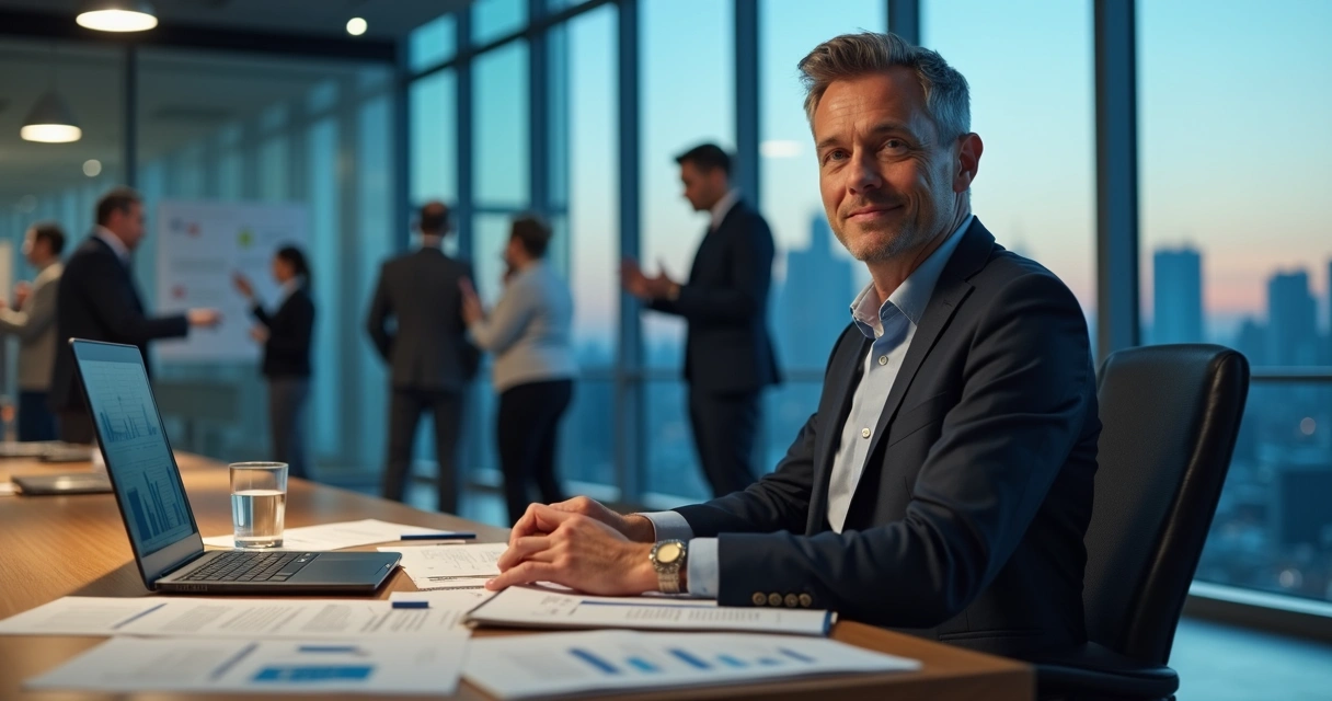 Profissional mantendo calma em ambiente de trabalho sob pressão 