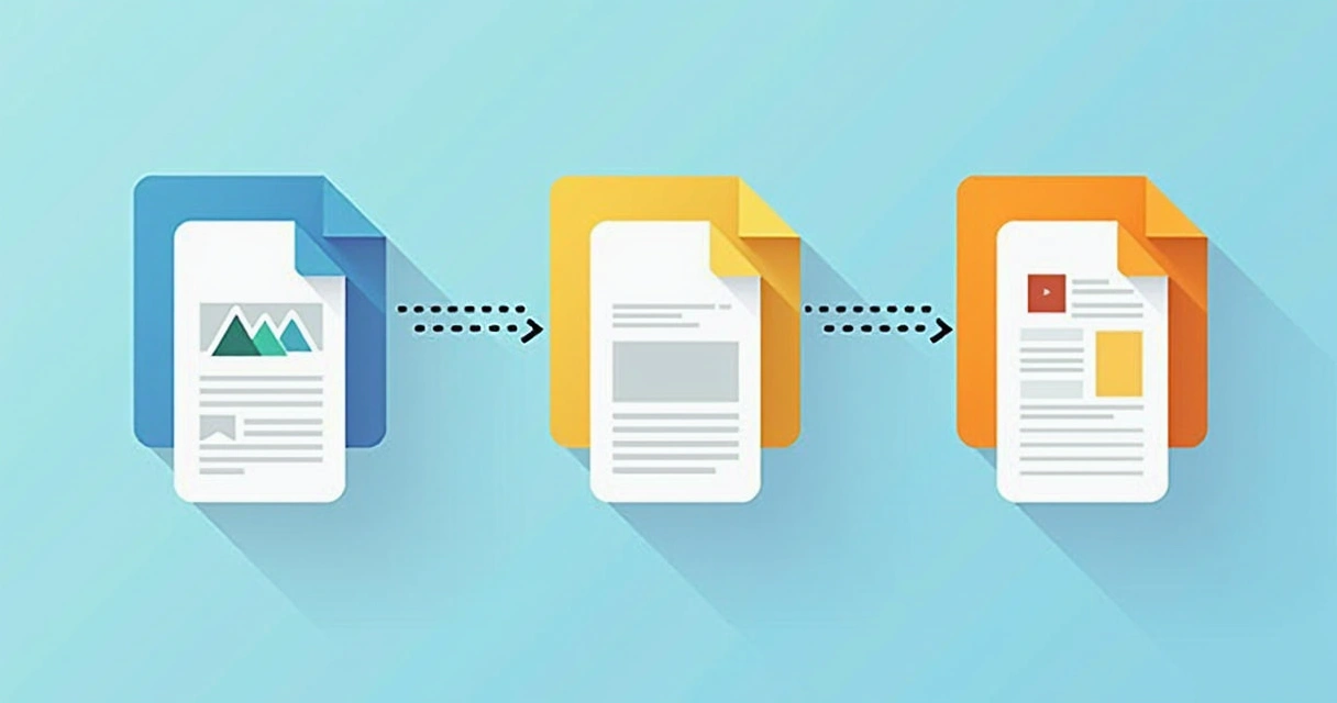Media sitemap example illustration