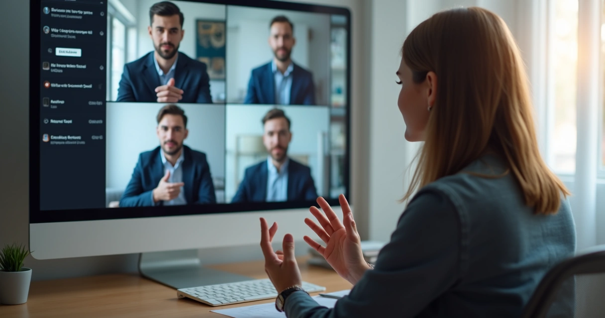 Mediação respeitosa em grupo virtual durante conflito