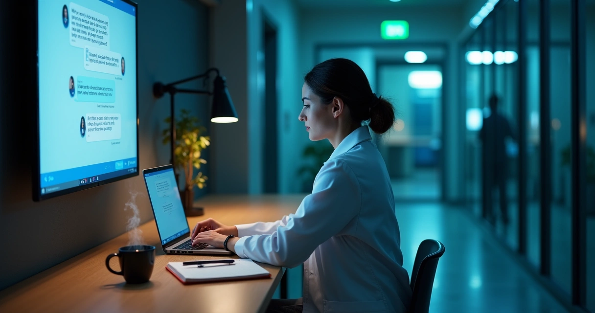 Estratégias de proximidade digital para médicos após consultas