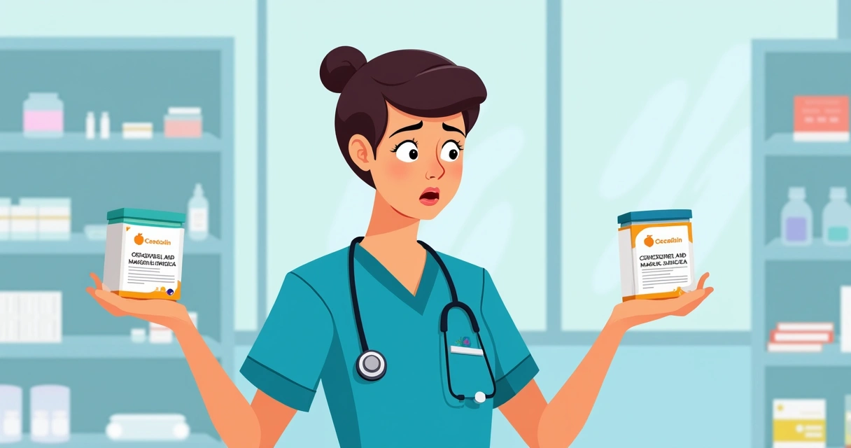 Antibioticoterapia para bacteremia por MSSA: cefazolina ou oxacilina 3 Profissional de saúde segurando caixas de antibióticos cefazolina e oxacilina