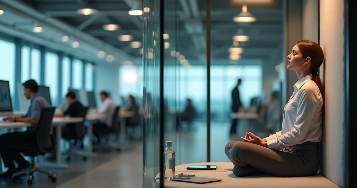 10 práticas de meditação para ambientes corporativos intensos