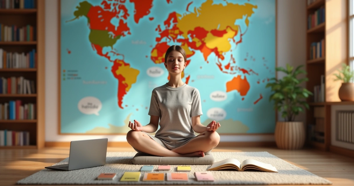 Como a meditação pode ajudar no aprendizado de novos idiomas