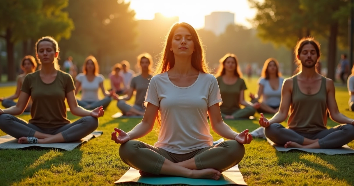 Benefícios e métodos da meditação em grupo em contextos sociais