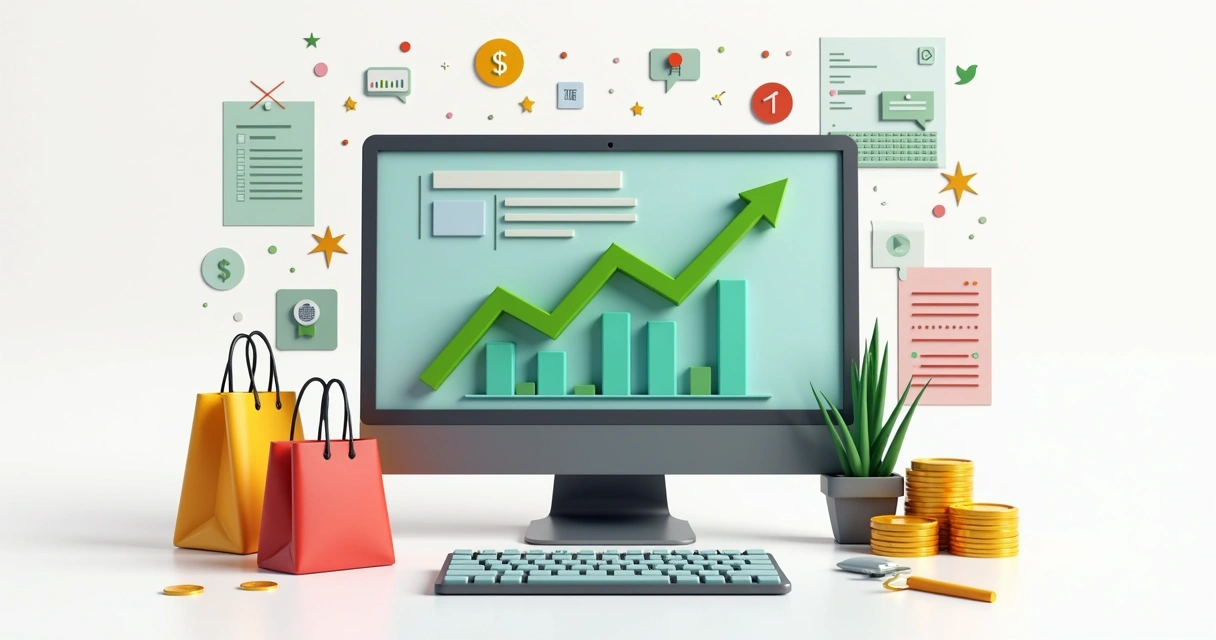 Crescimento de conversão digital para PME
