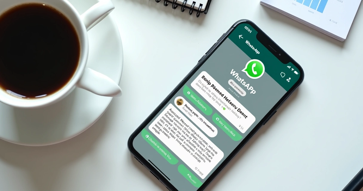 Mensagem automática de boas-vindas no WhatsApp durante lançamento