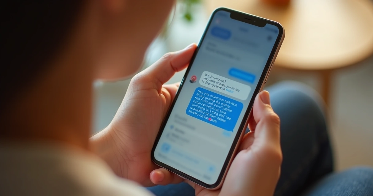 Mensagem automatizada no celular para engajamento de usuário