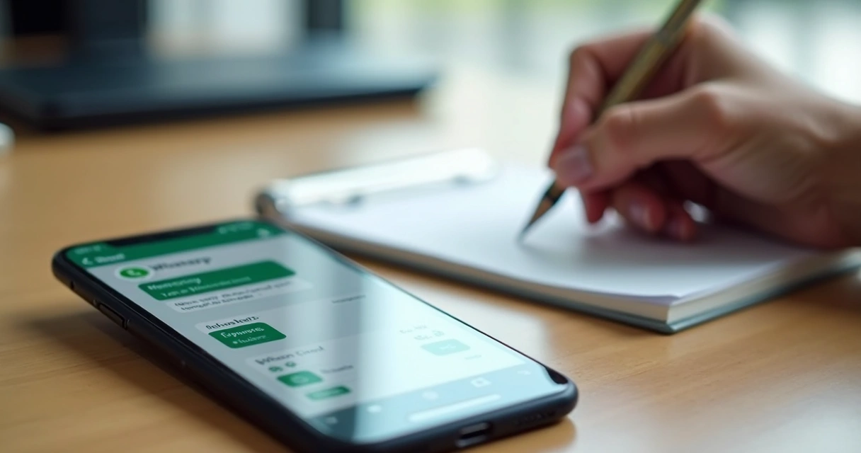 Conversa de WhatsApp entre gestor e condômino 