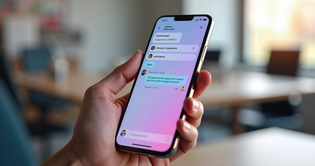 Mensagem automática sendo enviada no Instagram direct 