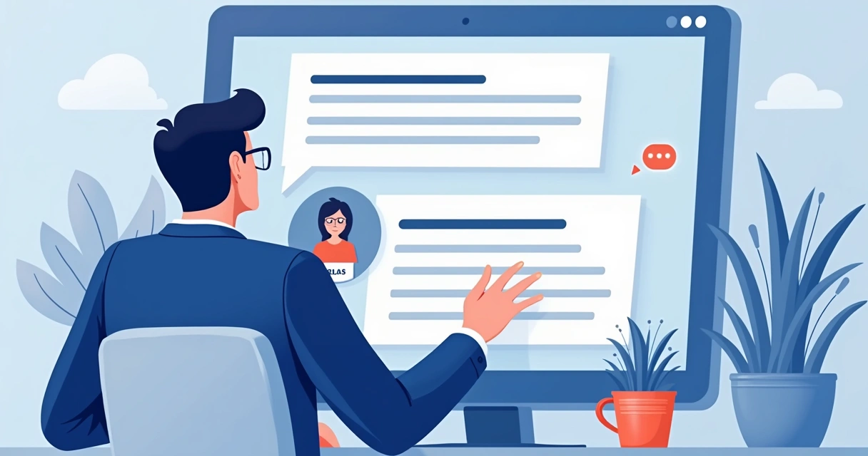 Mensagem automatizada personalizada enviada via LinkedIn 