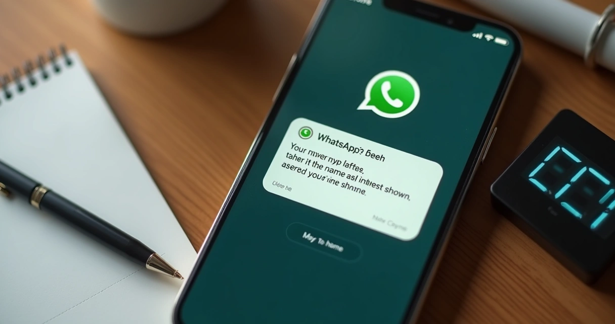 Mensagem personalizada de venda no WhatsApp em destaque na tela 