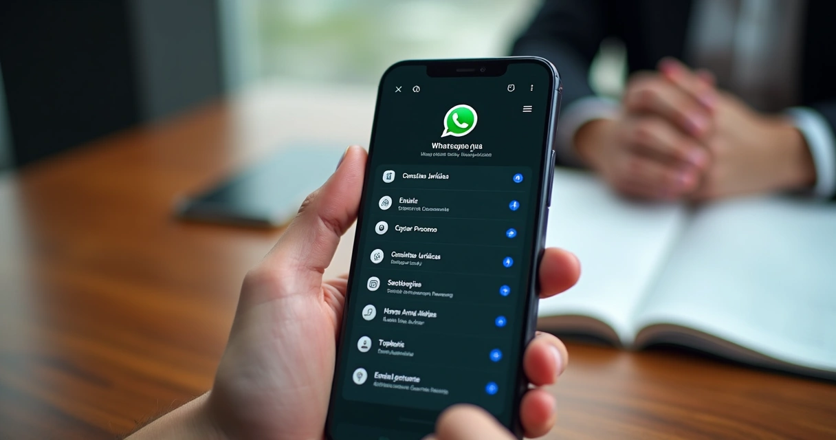 Menu automatizado para atendimento jurídico no WhatsApp