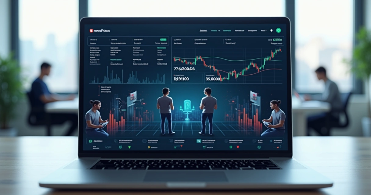 Plataforma digital de negociação de equity tokenizado