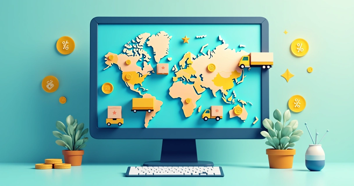 Marketplace de e-commerce e logística de fretes