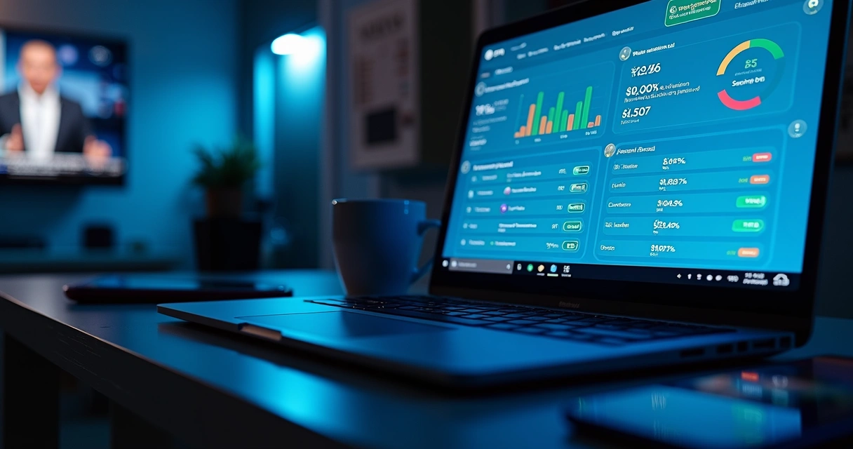 Tela de plataforma de apostas em eventos reais com gráficos de probabilidade em reais 