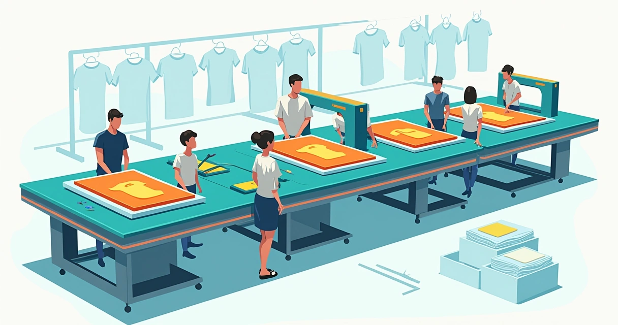 Mesa Corrida para Serigrafia: Guia Completo para Estamparia Profissional