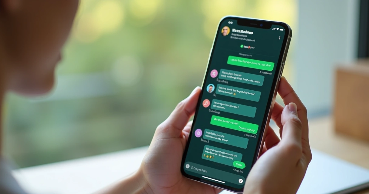 Meta AI montando uma lista de tarefas em conversa no WhatsApp 
