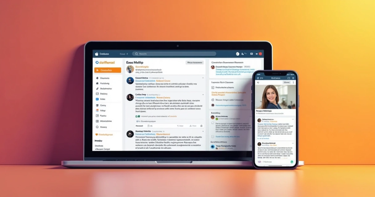 Exemplo visual do compartilhamento de link em redes sociais com meta tags 