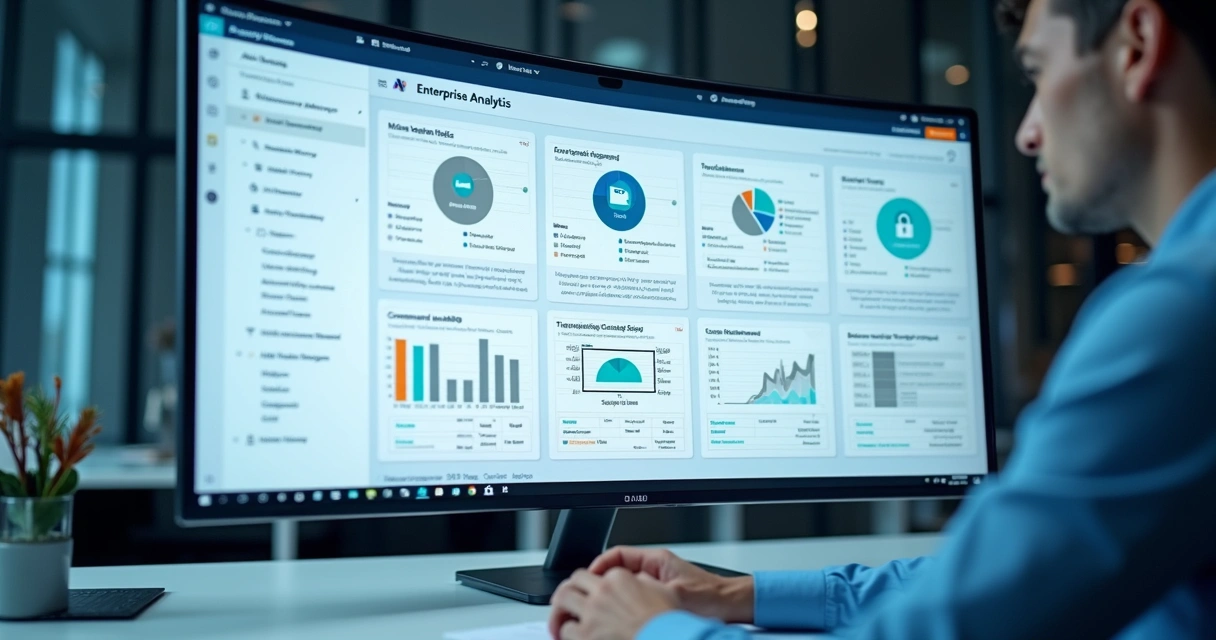 Painel analítico com metadados e relações entre fontes 