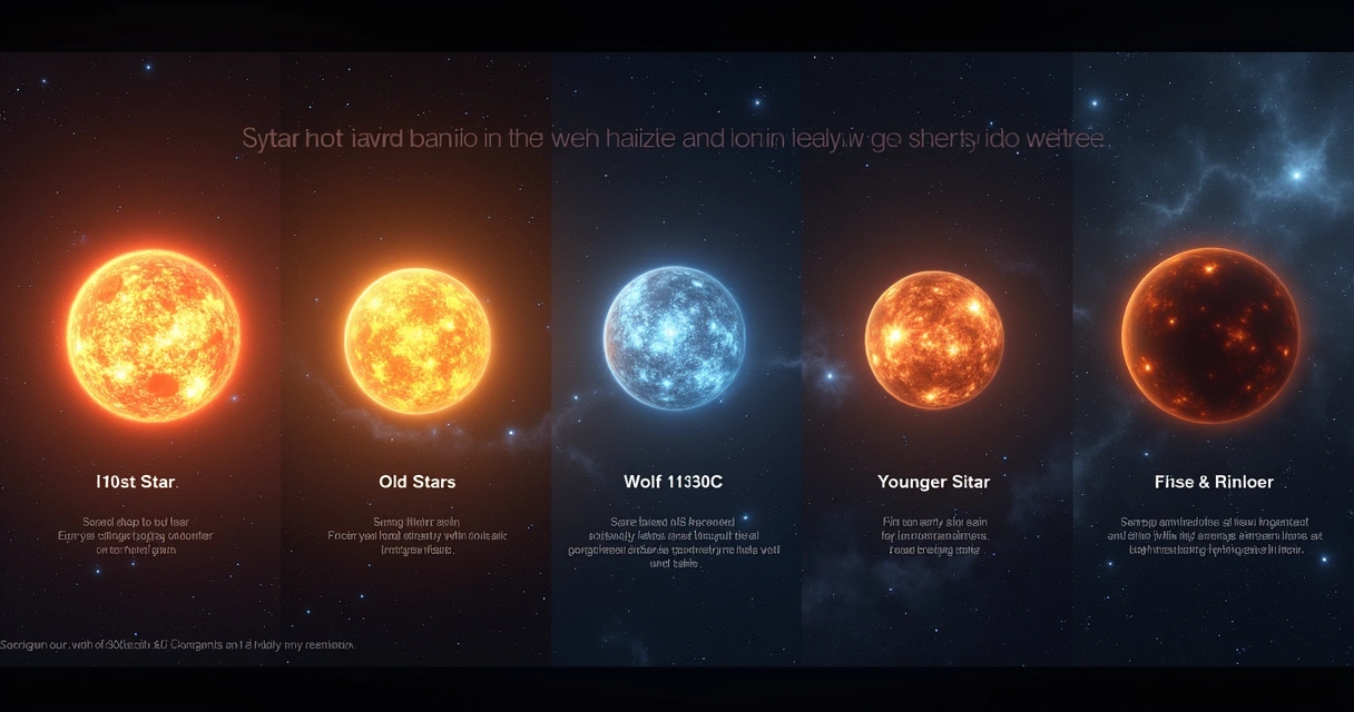 Metallicidade estelar representada em estrelas de diferentes idades 