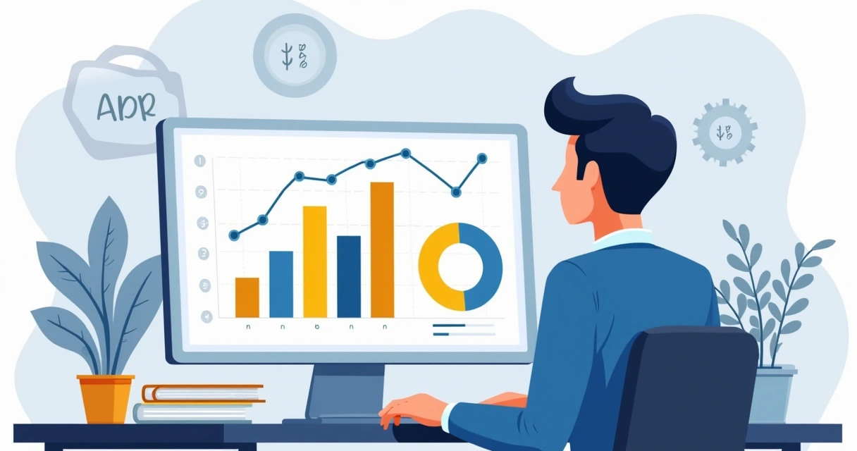 Dashboard de métricas de anúncios de contabilidade elevando gráficos de vendas 