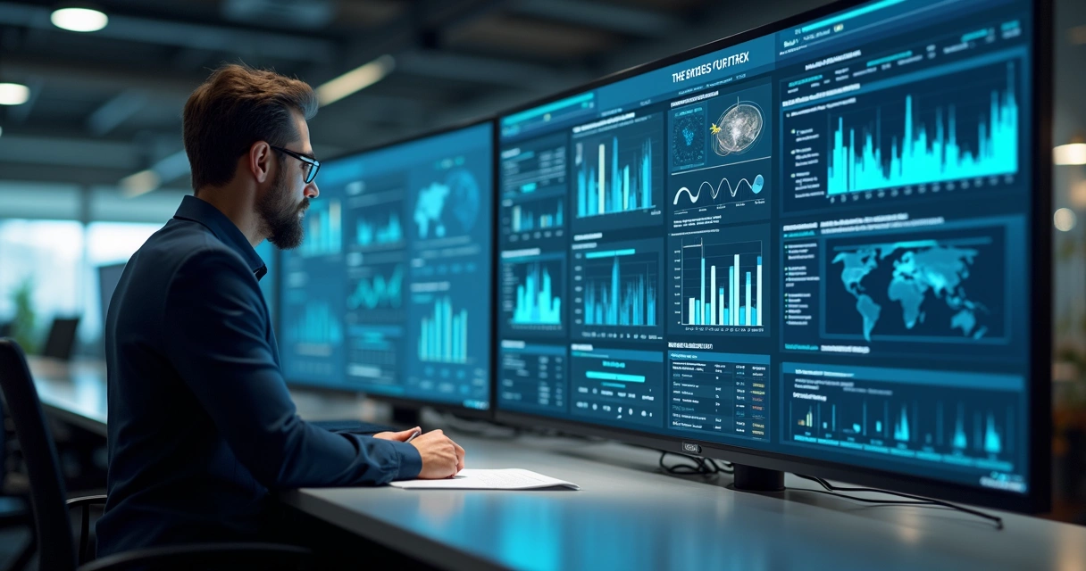 Painel com métricas de atendimento ao cliente 