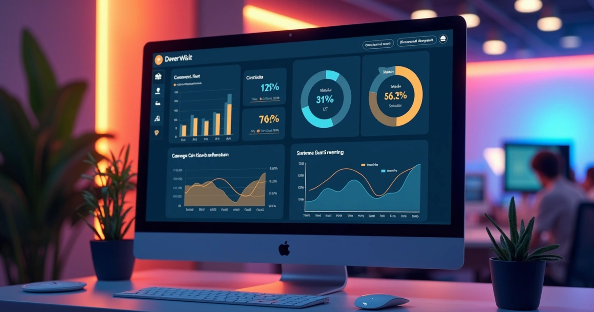 Dashboard de métricas de desempenho do e-commerce 