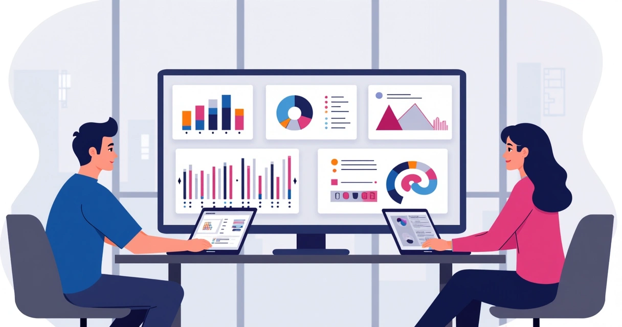 Indicadores estratégicos de parceria em dashboard digital 