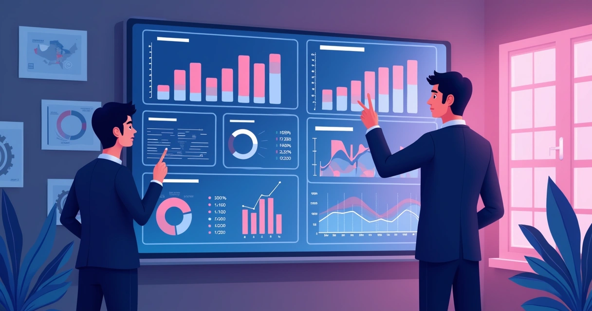 Dashboard de métricas de canais challenger 